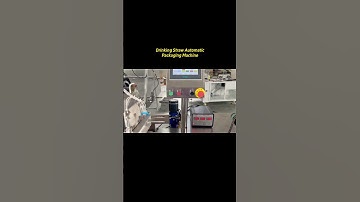 100 Straws Automatic Counting Packing Machine #automaticpackingmachinery #strawpackingmachine