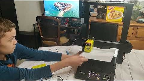 12 year old setting up the Fokoos Odin-5 F3 Printer
