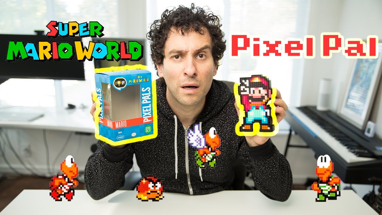 Your man cave needs this! | Hands-on with Super Mario Pixel Pal