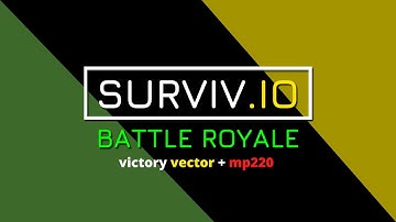 surviv.io vector and mp220 victory