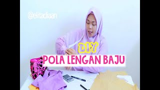 CARA MEMBUAT POLA LENGAN BAJU PANJANG (PART 1) || Sewing Vibes #22