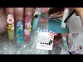 TRYING MAKARTT SWEET CRAVINGS COLLECTION🧁 MARBLED OMBRE NAILS + CREEPY REDDIT STORIES|Nail Tutorial