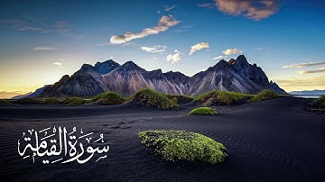 سورة القيامة تلاوة الشيخ محمد محمود الطبلاوى
