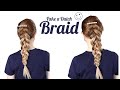 Fake a Dutch Braid | If you don&#39;t know how to braid try this hack