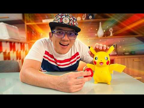 I SPENT THE DAY TRAINING A ROBOT PIKACHU!!