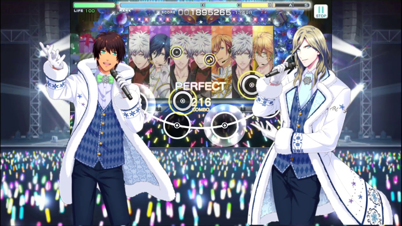 Straishxqn Shining Star Xmas Utapri Shining Live Lyrical Gameplay Youtube