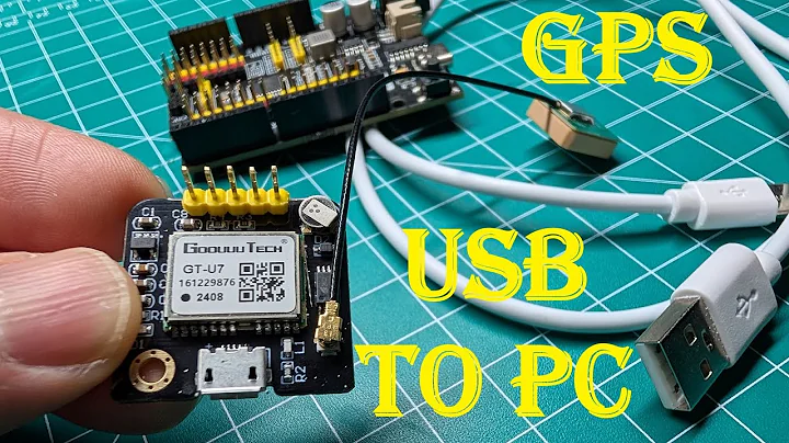 NEO-6M Connect Via USB & Using Terminal & GPS Software