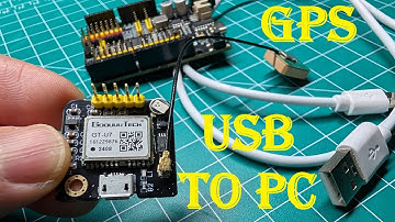 NEO-6M Connect Via USB & Using Terminal & GPS Software