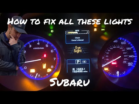 All Dash Lights Are On Subaru You