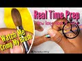 How To Crimp Acrylic Brush | Real Time Nail Prep... how long does it take?