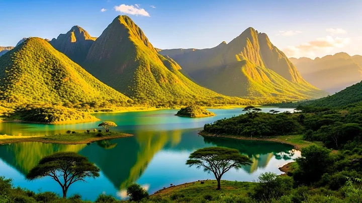 FLYING OVER AFRICA (4K UHD) – Relaxing Music & Stunning Nature Scenery in Ultra HD