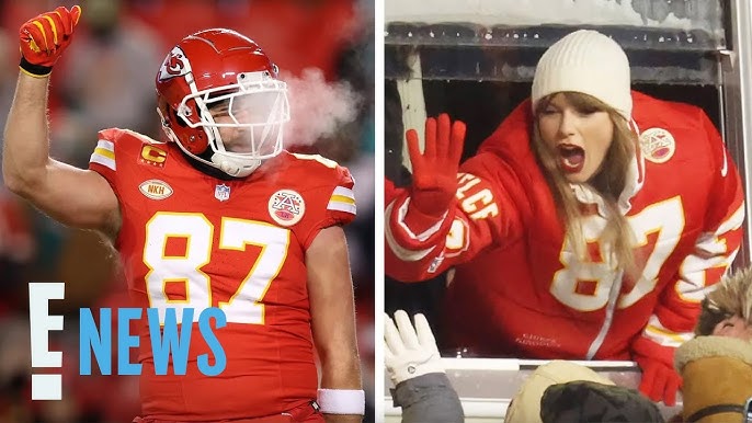 Taylor Swift Tackles The Cold During Travis Kelce S Afc Wild Card Game