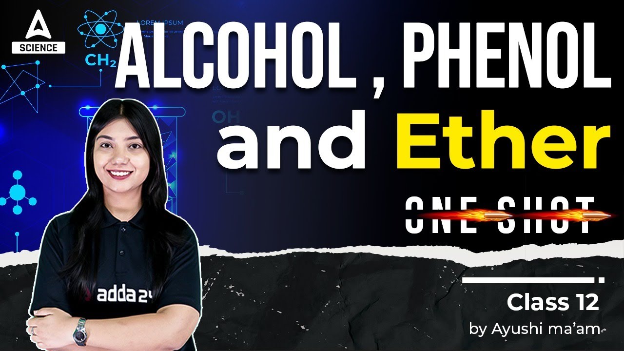 Alcohol Phenol and Ethers Class 12 One Shot | Class 12 Chemistry - YouTube