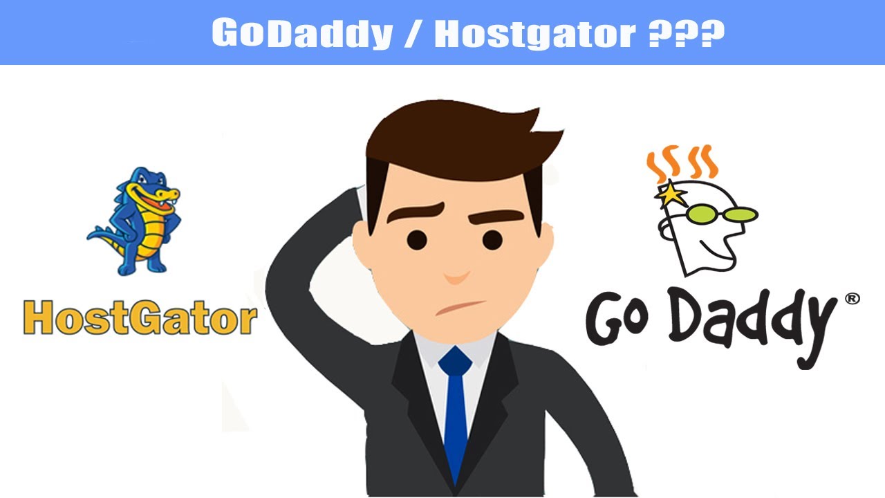 hostgator vs godaddy hosting comparison 2018 youtube hostgator vs godaddy