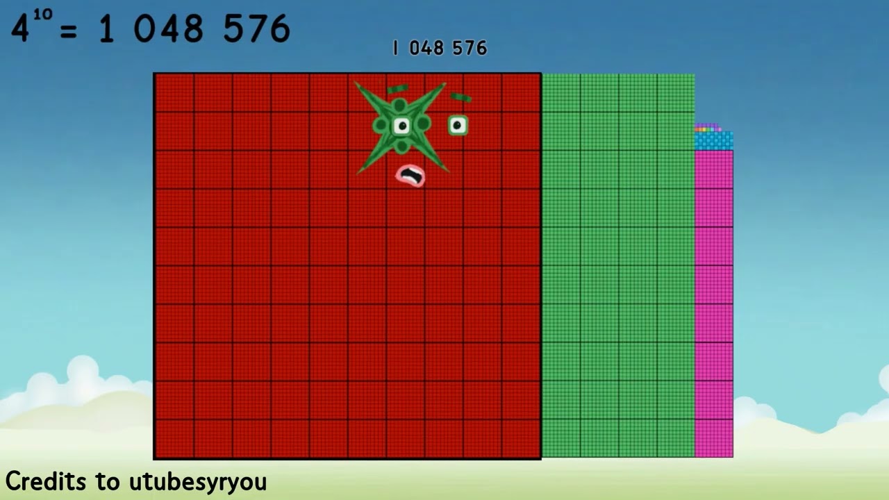 n^10 Numberblocks Band