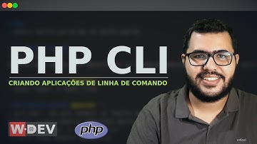 Criando aplicações de linha de comando com PHP - WDEV