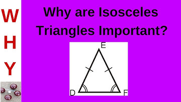 Relevance of the Isosceles Triangle