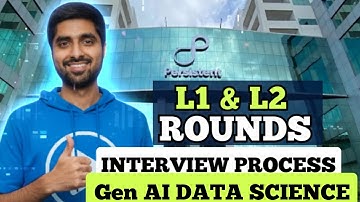 Persistent System Data Science Gen AI Interview Questions 😱 Complete 🔥