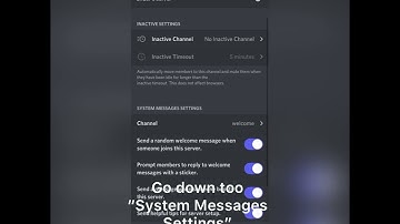 How to have a welcome message when someone joins your discord server.