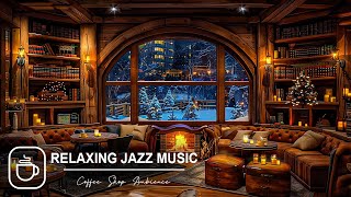 Soft Jazz Music in Cozy Coffee Shop Ambience ☕ Relaxing Jazz Instrumental Music  Smooth Jazz Piano
