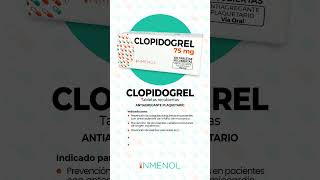 CLOPIDOGREL 75 mg Tabletas Recubiertas / INMENOL
