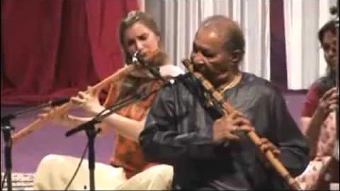 Pt Hariprasad Chaurasia & Vijay Ghate (Raag Jog) Bansuri Flute Tabla (Shri Mataji 2007) Sahaja Yoga