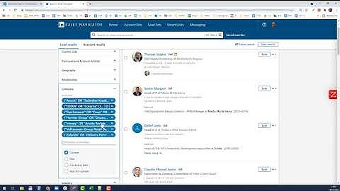 How to search for leads and roles with CrunchBase and SalesNavigator