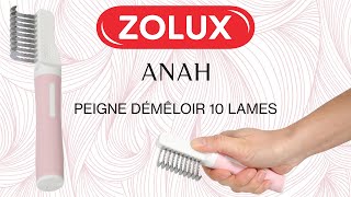 Brosserie ANAH  Peigne démêloir 10 lames pour chat  ZOLUX