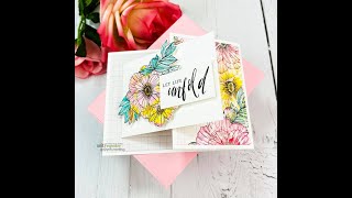 Unity Quick Tip: Easy Double Fold Floral Card