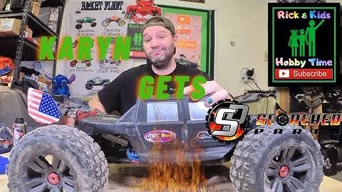 KARYN GETS SCORCHED!! (Arrma Kraton 6S, Scorched RC)