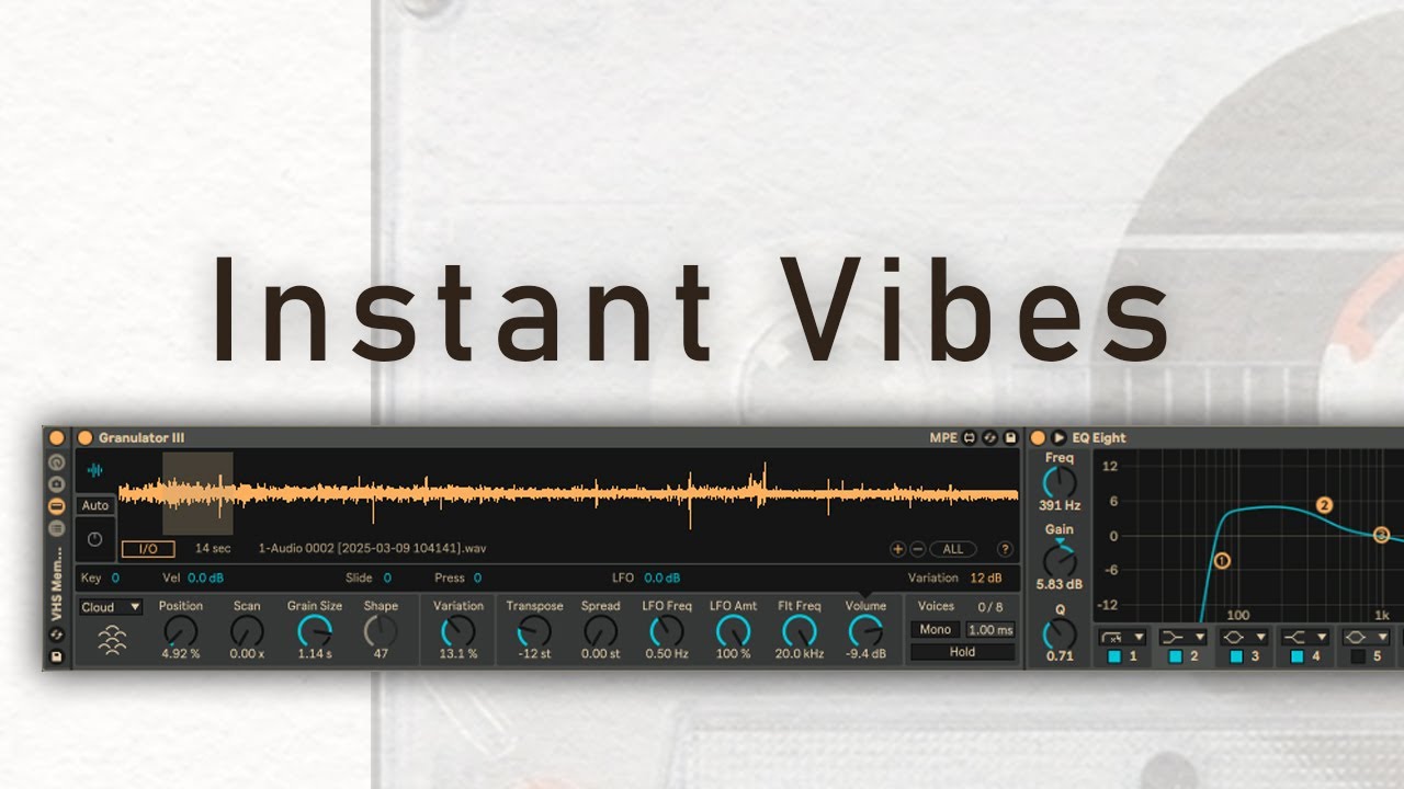 Ableton's Granular Synth Creates Beautiful Sounds from Anything