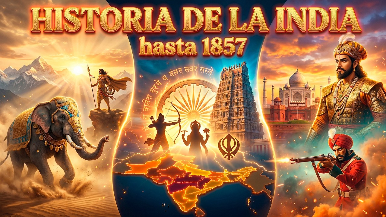 HISTORIA de la INDIA Desde su origen hasta 1857 Hinduismo y Budismo