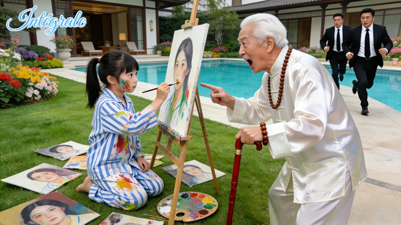 Pour sauver mère!Fillette malade de 5 ans vend dessins à l’hôpital—magnat reconnaît sa petite-fille!