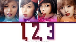 SECRET (시크릿) 1, 2, 3 Color Coded Lyrics (Han/Rom/Eng)