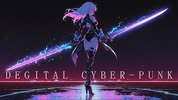 【作業用】⚔️ Neon Flow 🌌 | Cyberpunk Lofi Beats for Deep Focus & Midnight Coding 🎼 [Study/Relax]