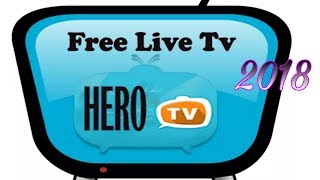 App Review Of Hero TV Free Live TV Channels free live tv app screenshot 1