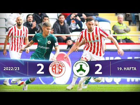 FTA Antalyaspor - B. Giresunspor (2-2) Highlights/Özet | Spor Toto Süper Lig - 2022/23