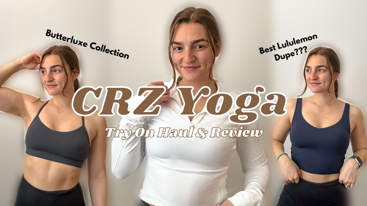 NEW CRZ Yoga ButterLuxe Collection Haul // First Impressions