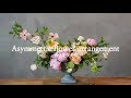 Asymmetric flower arrangement