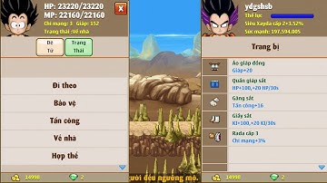 Tặng Nick Ngọc Rồng Cực Ngon - Có Đệ Tử