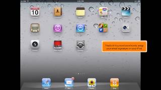 iPad: How to Set Up Your Email Signature