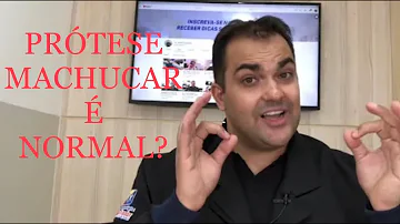 O que fazer quando a prótese machuca muito?