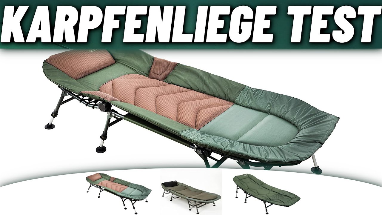 ▶ Karpfenliege Test 2025 | 3 Beste Karpfenliegen