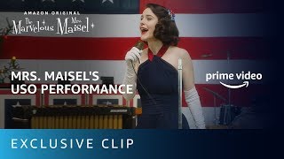 The Marvelous Mrs. Maisel | USO Standup Performance | Prime Video