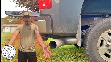 INSTALL A 5" STRAIGHT PIPE ON YOUR LML DURAMAX (LOUD!)