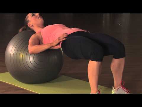 Swiss Ball Exercises for Glutes : Dynamic Exercises