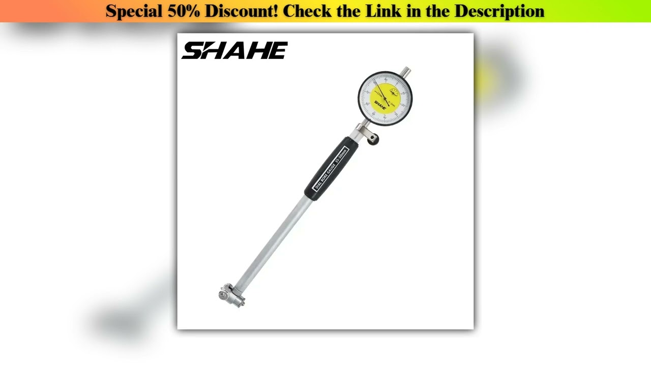 Top SHAHE 18-35/35-50/50-160 mm 0.01 mm High Accuracy Dial Bore Gauge Hole Diameter Measuring Gauge