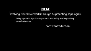 Simulated Fish Ecosystem Neural Networks From Scratch Neat Training Code-Along Part 1