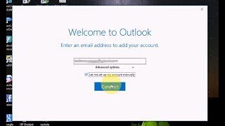 How to configure Gmail account in Outlook 2016