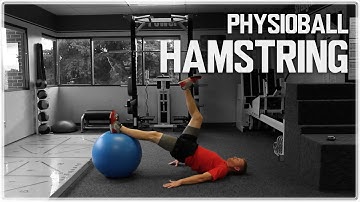 Physio Ball Hamstring Curl (Single Leg) | Stability Ball Curl
